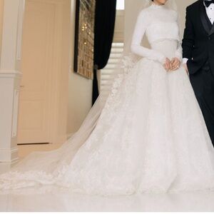 Valentini Spose Couture- Andora wedding dress with removable Bellaro